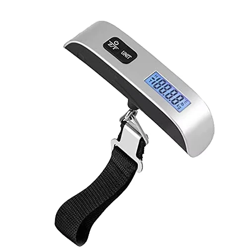 Travel Inspira Digital Luggage Scale – 110 lb / 50 kg Portable Baggage Scale